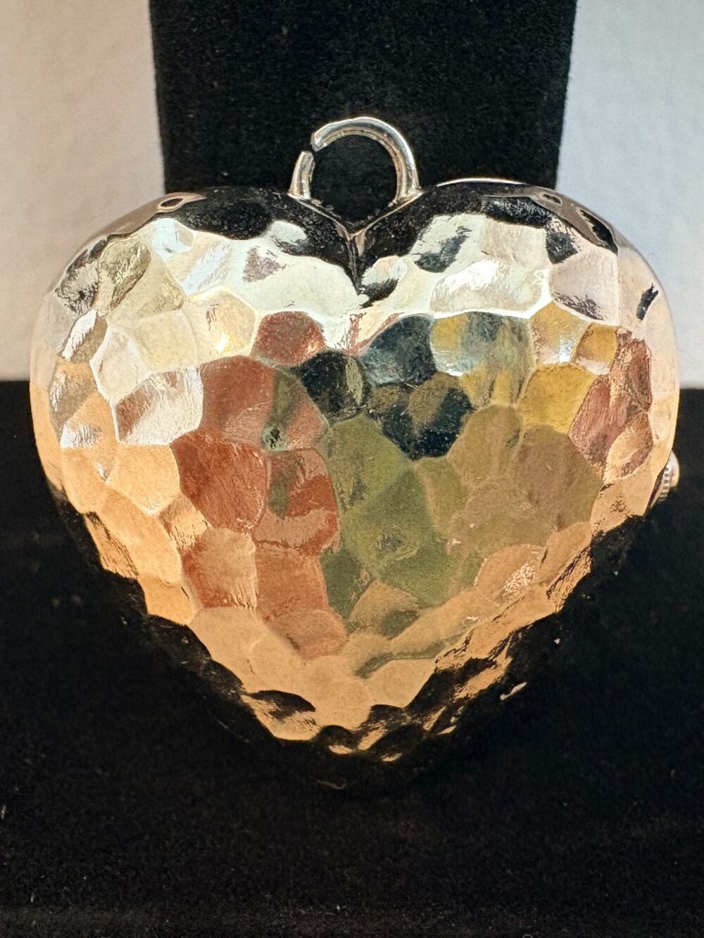 Heart Shaped Watch Pendant